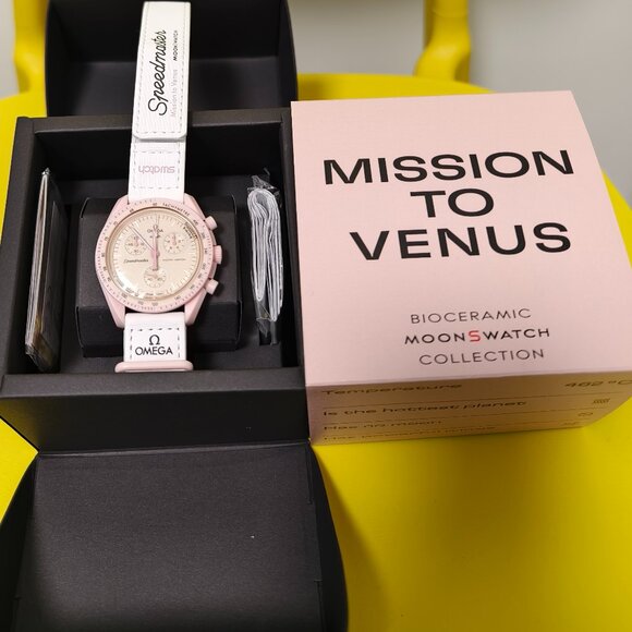 Swatch x Omega Moonswatch Mission to Venus Watch - Picture 3 of 7